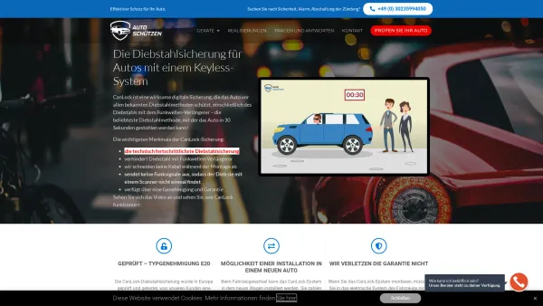 Website Screenshot: Auto Schützen - Auto Schützen - Effektiver Schutz für Ihr Auto - Date: 2023-06-20 10:41:16