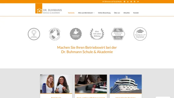 Website Screenshot: Dr. Buhmann Schule GmbH Betriebswirt Hannover - Betriebswirt Hannover - Dr. Buhmann Schule & Akademie - Date: 2023-06-20 10:41:16