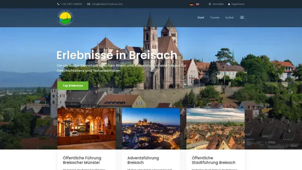 Website Screenshot: Rhein Kultour & Touristik UG - Breisach Kultour » Breisach Kultour - Date: 2023-06-20 10:41:16