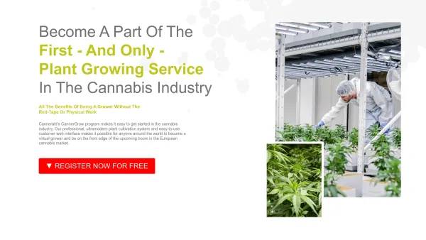 Website Screenshot: Cannergrow by Cannerald GmbH - Be Part of The First And Only Plant Growing Service - Date: 2023-06-20 10:41:19