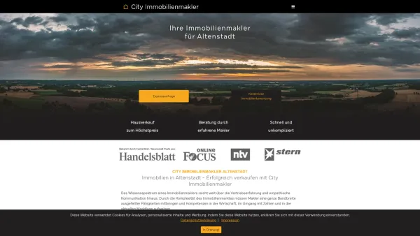 Website Screenshot: City Immobilienmakler GmbH Altenstadt - City Immobilienmakler Altenstadt - Date: 2023-06-20 10:41:19