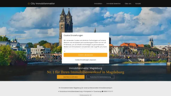 Website Screenshot: City Immobilienmakler GmbH Magdeburg - CT Immobilienmakler Magdeburg® | City Immobilienmakler - Date: 2023-06-20 10:41:19