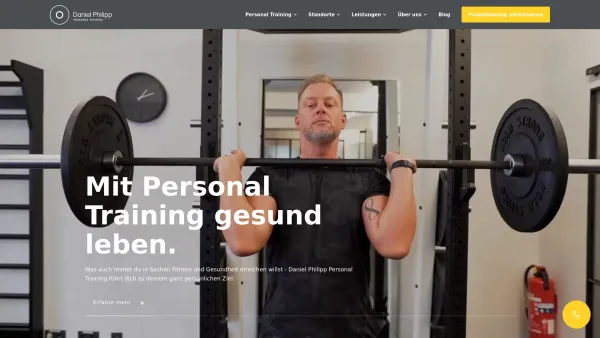 Website Screenshot: vigespo GmbH - Daniel Philipp Personal Training - Date: 2023-06-20 10:41:19