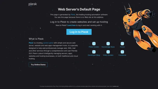 Website Screenshot: Dominik Hulliger - Web Server's Default Page - Date: 2023-06-16 10:10:34