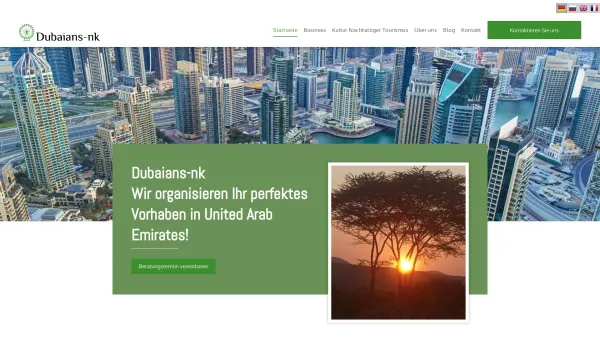 Website Screenshot: Dubaians-nk - Dubai Reiseveranstalter | Deutschland | Dubaians-nk - Date: 2023-06-20 10:41:22