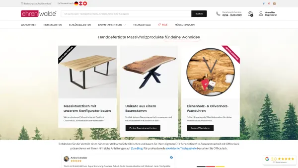 Website Screenshot: ehrenwalde® Möbel Manufaktur & Versandhaus - Design für Dein Zuhause. • Möbel Onlineshop ehrenwalde® - Date: 2023-06-20 10:41:22