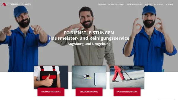 Website Screenshot: FC DIENSTLEISTUNGEN - FC Dienstleistungen | Hausmeister- und Reinigungsservice - Date: 2023-06-20 10:41:22