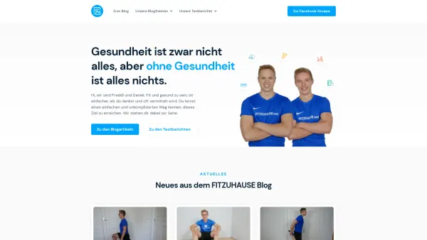 Website Screenshot: Fitzuhause - Startseite - fitzuhause.net - Date: 2023-06-16 10:10:37