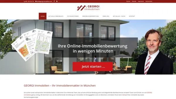 Website Screenshot: GEORGI Immobilien Immobilienmakler München - Immobilienmakler München und Umgebung | GEORGI Immobilien - Date: 2023-06-20 10:41:22