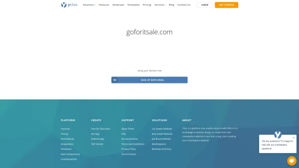 Website Screenshot: Goforitsale kleinanzeigen Markt - Create a FREE classifieds / marketplace site - Create a FREE - Date: 2023-06-20 10:41:25