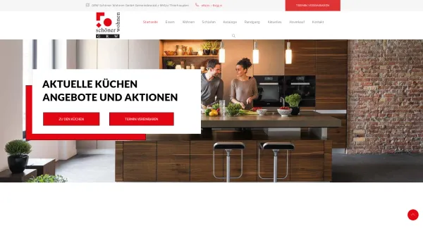 Website Screenshot: GRW Schöner Wohnen Einrichtungshaus - GRW Schöner Wohnen - Ihr Möbel Einrichtungshaus in Thierhaupten - Date: 2023-06-20 10:41:25