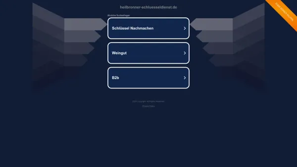 Website Screenshot: Schlüsseldienst Heilbronn Russ - heilbronner-schluesseldienst.de - Date: 2023-06-16 10:10:37
