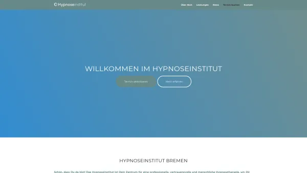 Website Screenshot: PHB Portal Heilpraktiker Region Bremen - Hypnose in Bremen | Erfolg durch Bremens Hypnoseinstitut - Date: 2023-06-16 10:10:37
