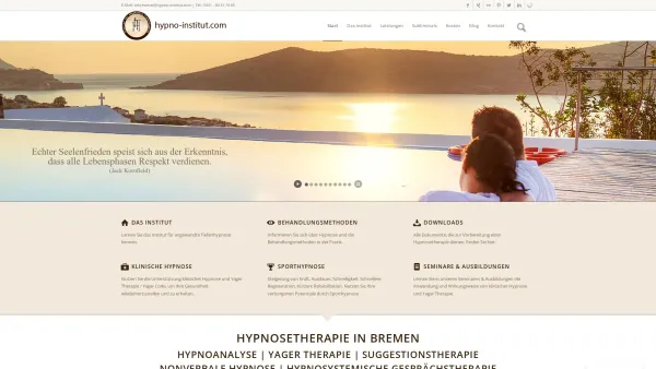Website Screenshot: Institut fuer angewandte Tiefenhypnose - Ursachenorientierte Hypnosetherapie in Bremen - Date: 2023-06-16 10:10:38