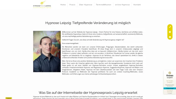 Website Screenshot: Hypnosepraxis Leipzig Alexander Fenz - Hypnose Leipzig » Hypnosepraxis Leipzig - Alexander Fenz - Date: 2023-06-20 10:41:25