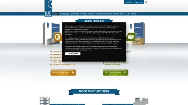 Website Screenshot: ILSE Software GmbH & Co. KG - ☆ILSE: Software zum Reifen einlagern und Lager verwalten - Date: 2023-06-16 10:10:38
