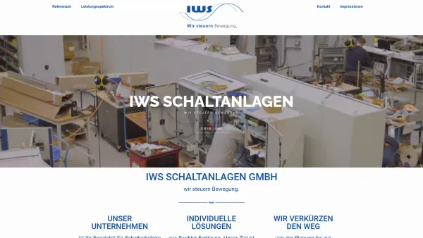 Website Screenshot: IWS GmbH - home - IWS GmbH - Date: 2023-06-20 10:41:28