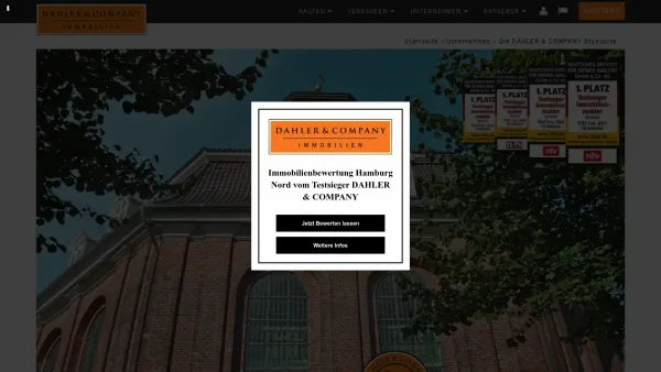 Website Screenshot: DAHLER & COMPANY Halstenbek/Rellingen - Immobilienbewertung Hamburg Nord vom Testsieger DAHLER & COMPANY - Date: 2023-06-20 10:41:28