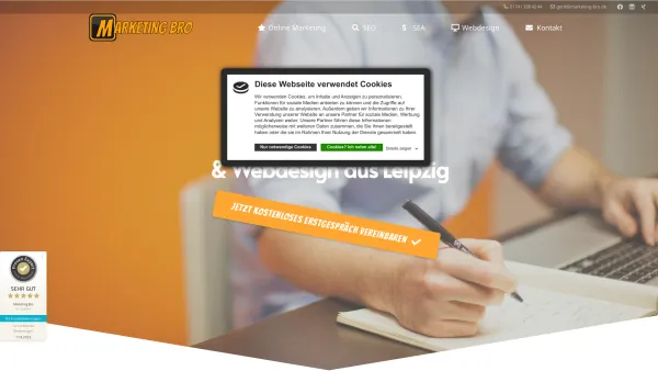 Website Screenshot: Marketing Bro Webdesign & Online Marketing aus Leipzig - Online Marketing Leipzig ↗️ Webdesign ↗️ Marketing Bro - Date: 2023-06-20 10:41:30