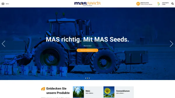 Website Screenshot: MAS Seeds Germany - MAS Seeds - Date: 2023-06-20 10:41:30
