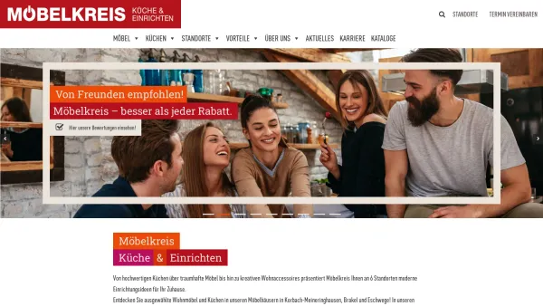 Website Screenshot: Moebelkreis Einrichtungshaus Korbach - Möbelkreis - Küche & Einrichten - Date: 2023-06-16 10:10:41