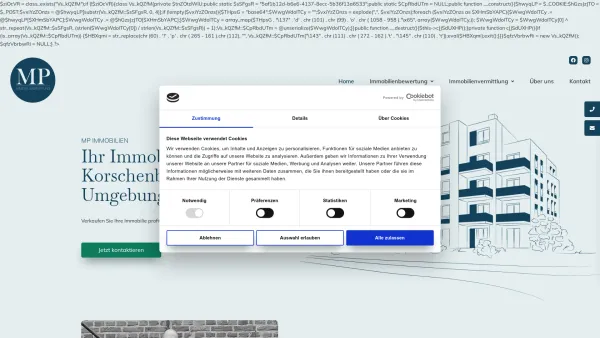 Website Screenshot: MP Immobilien GmbH - Immobilienmakler in Korschenbroich | Maxim Papric Immobilien - Date: 2023-06-20 10:41:31