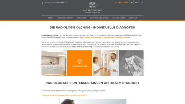 Website Screenshot: DIE RADIOLOGIE Olching - Radiologie Olching – DIE RADIOLOGIE Olching - Date: 2023-06-20 10:41:33