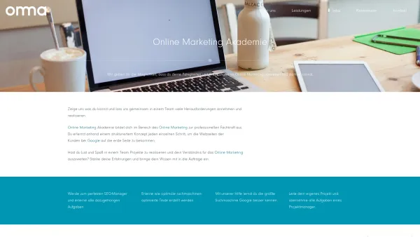 Website Screenshot: AKONMA Akademie Online Marketing GmbH - Akademie - Date: 2023-06-16 10:10:41