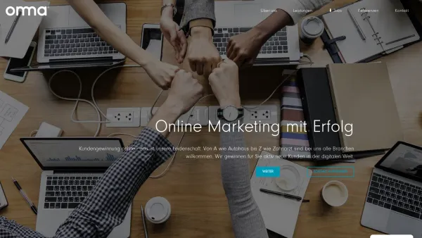 Website Screenshot: ONMA Online Marketing GmbH - Online Marketing mit ❤️ in Hannover | Digitale Lösungen - Date: 2023-06-20 10:41:33