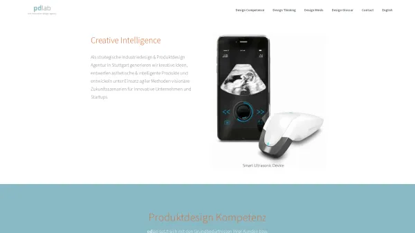 Website Screenshot: pdlab · the innovative design agency - Produktdesign & Industriedesign Büro Stuttgart | pdlab.de - Date: 2023-06-20 10:41:33
