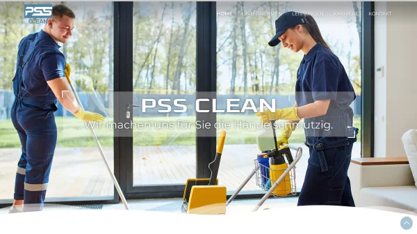 Website Screenshot: PSS Vechta GmbH - PSS Clean - Ihr Reinigungsdienst in Vechta - Date: 2023-06-20 10:41:33