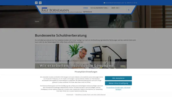 Website Screenshot: RB Bundesweite Schuldnerberatung - Home - RB - BUNDESWEITE SCHULDNERBERATUNG - Date: 2023-06-20 10:41:36