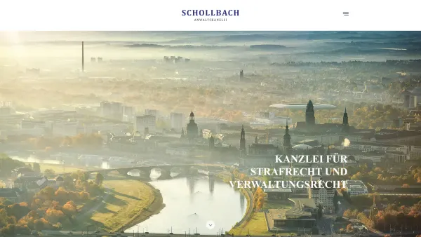 Website Screenshot: SCHOLLBACH Kanzlei für Strafrecht und Verwaltungsrecht - SCHOLLBACH: Kanzlei für Strafrecht und Verwaltungsrecht - Date: 2023-06-20 10:41:36