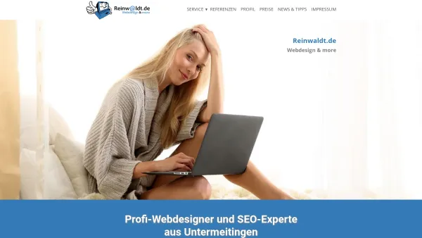 Website Screenshot: Reinwaldt.de Webdesign & more - Reinwaldt.de - Webdesign & more – Reinwaldt.de - Webdesign & more | Webdesigner aus Leidenschaft - Date: 2023-06-20 10:41:36
