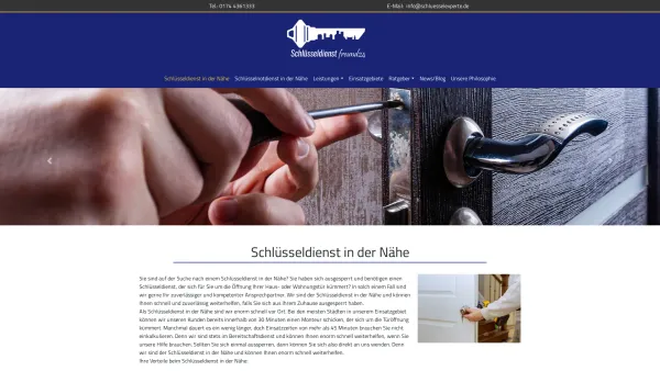 Website Screenshot: Schlüsseldienst Freund 24 UG Frankfurt - Schlüsseldienst in der Nähe ✅ 24h Service ✅ Faire Preise ✅ - Date: 2023-06-20 10:41:36