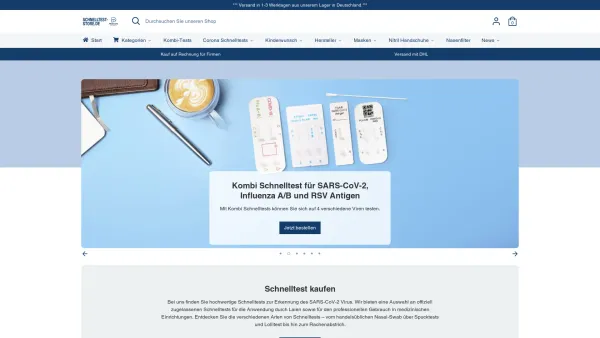Website Screenshot: Products & More GmbH - Online günstig Schnelltests kaufen | Schnelltest Store – Schnelltest Store - products & more GmbH - Date: 2023-06-20 10:41:36