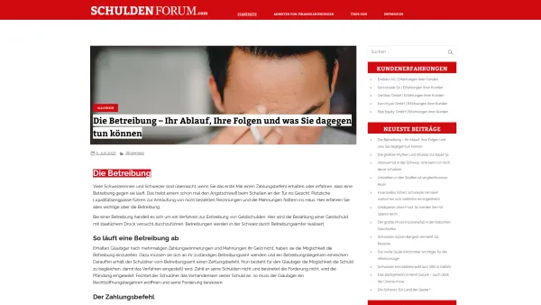 Website Screenshot: Schuldenforum - Schuldenforum - - Date: 2023-06-20 10:41:36