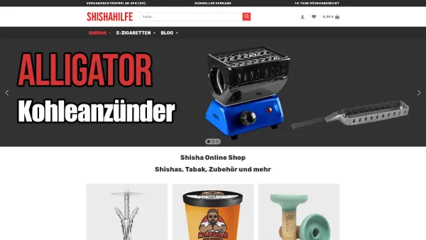 Website Screenshot: Eduard Galstian - Shisha Online Shop | Shishas, Tabak, Zubehör online kaufen! - Date: 2023-06-16 10:10:44