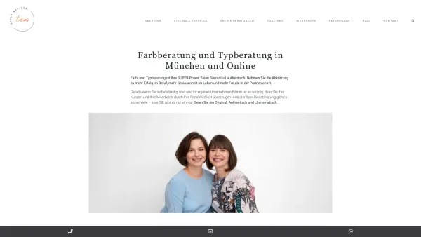 Website Screenshot: Style Advisor - Typberatung & Farbberatung Online & in München - Date: 2023-06-20 10:41:39