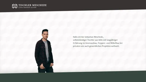 Website Screenshot: Tischler Meschede - Tischler Meschede | Echtes Handwerk aus Köln - Date: 2023-06-20 10:41:39