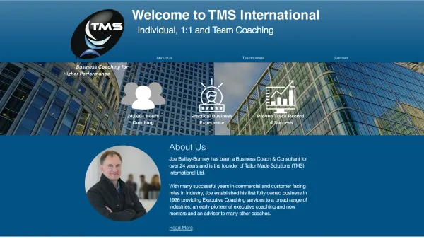 Website Screenshot: TMS Solution International GmbH - Home | TailorMadeSolutions - Date: 2023-06-16 10:10:44