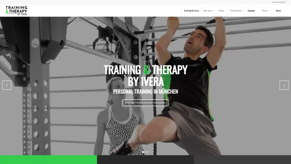 Website Screenshot: Training & Therapy by Ivera - Personal Training München Haidhausen - trainingbyivera - Date: 2023-06-20 10:41:39