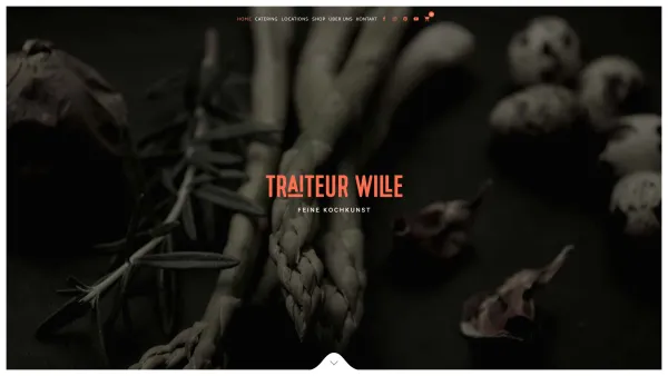 Website Screenshot: Traiteur Wille GmbH & Co. KG - Catering Hamburg – Feine Kochkunst von Traiteur Wille - Date: 2023-06-20 10:41:39