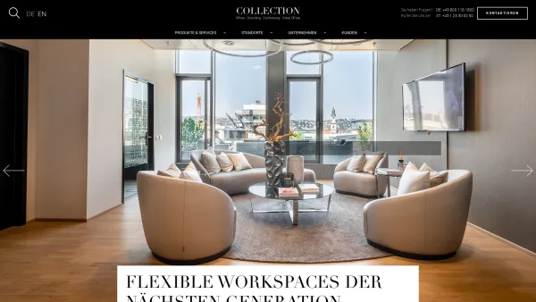 Website Screenshot: Collection Business Center Stuttgart Königstraße - COLLECTION Business Center - Flexibel extravagante Workspaces mieten - Date: 2023-06-20 10:41:39