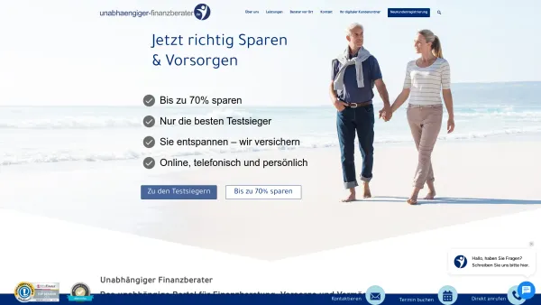 Website Screenshot: InCoFin GmbH & Co.KG - Unabhängiger Finanzberater – - Date: 2023-06-20 10:41:42