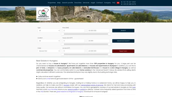 Website Screenshot: ungarn-immobilien - Ungarn Immobilien : - Date: 2023-06-20 10:41:42