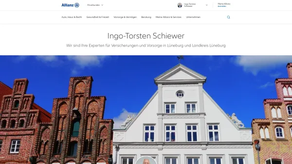 Website Screenshot: Allianz Agentur Ingo-Torsten Schiewer - Allianz Versicherung Ingo-Torsten Schiewer | Versicherungsagentur in Lüneburg - Date: 2023-06-20 10:41:42