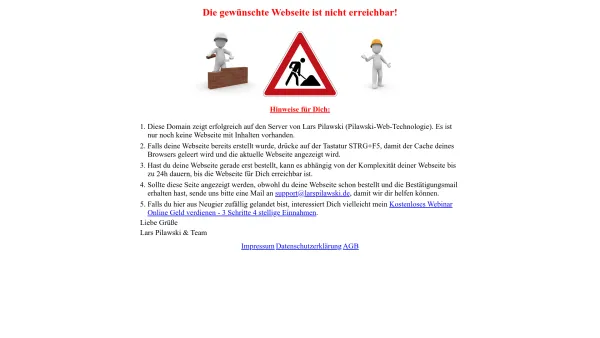 Website Screenshot: Der Wasserbett Ratgeber - Webseite nicht erreichbar - Date: 2023-06-20 10:41:42