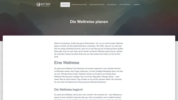 Website Screenshot: Ventire GmbH - Eine Weltreise - Wie teuer ist eine Weltreise? Wie plane ich sie? - Date: 2023-06-20 10:41:42