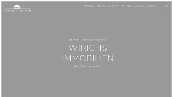 Website Screenshot: Ingrid Wirichs Immobilien - Immobilienmakler Krefeld: Wirichs Immobilien - Date: 2023-06-16 10:10:47